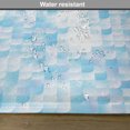 thumbnail image 6 of Ambesonne Nature Place Mats Set of 4, Glisten Fish Sunlight, Standard Size, Blue Purple White, 6 of 6