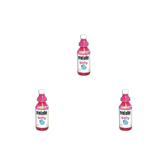 Mistolin Baby Multi-Purpose Cleaner, Gentle Floral Scent, 15 fl oz × 3 Pack