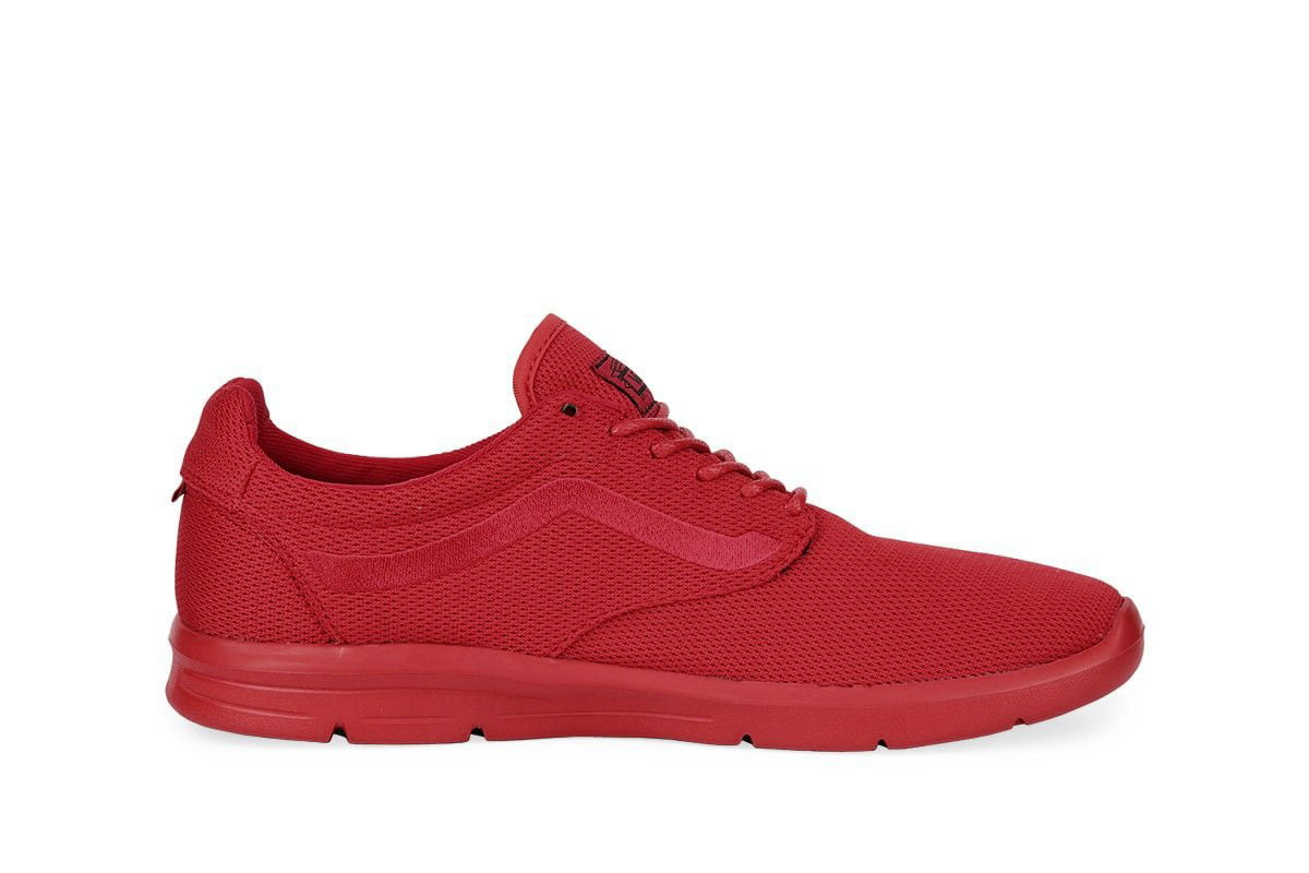 vans iso 1.5 mesh trainers in red