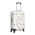 thumbnail image 3 of Xecao Cartoon House print Elastic Luggage Cover, with double-sided print , is perfect for travel, business, and daily use, 3 of 9