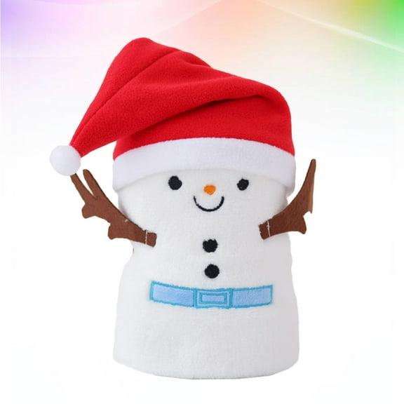 COSMOBETTY Faux Snow Blanket and Knit Throw Blanket Polyester 1Pack 84.00X94.00X1.00cm