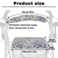 thumbnail image 6 of HELLHERO Floral Back Rest Covers and Backrest Covers for The Elderly Non-Slip Fit for Removable and Washable, 6 of 7