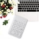 thumbnail image 5 of Mini teclado numérico de 18 teclas para computadora portátil y de escritorio. Blanco A, 5 of 8