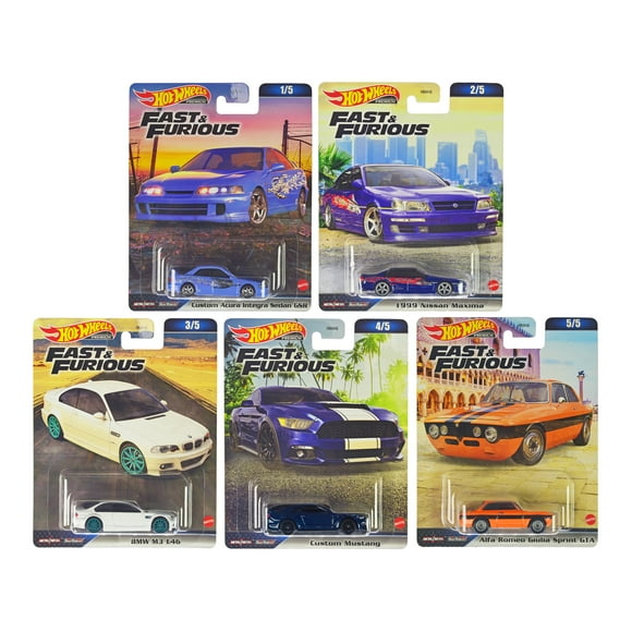 Fast And Furious Diecast Cars