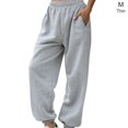 thumbnail image 1 of Wayren - Pantalones de chándal con parte inferior cerrada para mujer con bolsillos, pantalones de entrenamiento de cintura alta, pantalones Prendas para la parte inferior del cuerpo Type16 NO16, 1 of 1