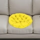 thumbnail image 4 of Cojín para silla colgante DYNWAVEMX almohada de 50cm tipo huevo amarillo, 4 of 8