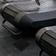 thumbnail image 1 of Raindrops Black Rubber Workout Mat Treadmill Pad Noise Reducing Floor Protector for Home Use, 1 of 6