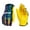 Black, variant on FEISHDEK Kids Work Gloves, Genuine Leather Gardening Gloves for Children, Breathable Safety Gloves with Reflective Strips for Outdoor, Yard Work, (Ages 2-3, Small, Black)