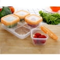 thumbnail image 3 of Set de Mini Cajas de Comida de Almacenaje para Niños Conveniente para Refrigeradores Lavaplatos 6 piezas, 3 of 9