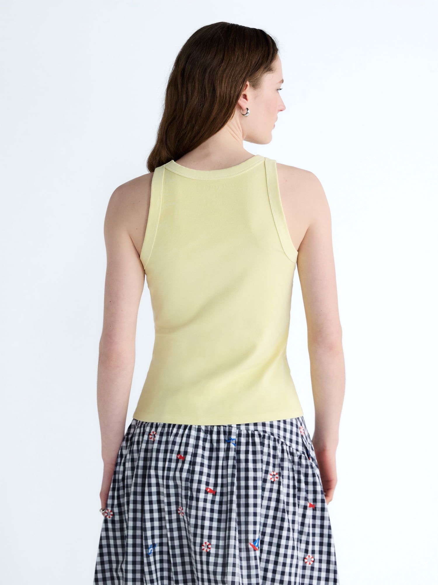 Free Assembly Women's Cutaway Tank Top, Sizes XS-XXL