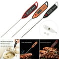 thumbnail image 1 of Lubelski TP300 Food Thermometer Long Probe LCD Display Waterproof Accurate Instant Read BBQ Meat Milk Baking Electronic Digital Thermometer Kitchen Gadgets, 1 of 8