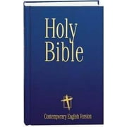 AMERICAN BIBLE SOCIETY CEV Easy Reading Bible/Large Print-Blue Hardcover