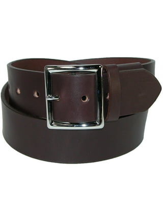 Boston Leather 1.75in. Leather Garrison Belt | 52 Brown