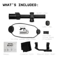 thumbnail image 5 of Monstrum Beast ED 1-6x First Focal Plane FFP LPVO Scope | CM8 Reticle, 5 of 6