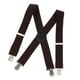 thumbnail image 1 of Tirantes de Pantalones para Hombre Yinane Ajustables Y Elásticos 105cmx5cm Café, 1 of 8