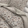thumbnail image 2 of Floral Quilt Set - Lightweight, Soft, All-Season - 2-Piece Reversible Floral Bedding Set (Twin / Twin XL, Neutral Vines), 2 of 6