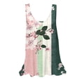 thumbnail image 2 of Rciityk Tank Tops for Women Summer Round Neck Sleeveless Tunic Shirts Casual Loose Fits Floral Print Blouses, 2 of 5