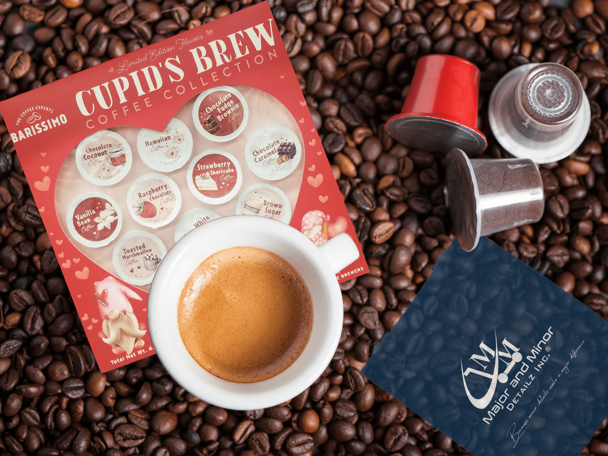 Barissimo Cupid's Brew Coffee Collection K-cups, 12 Count - Walmart.com