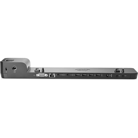 HP D9Y32AA#ABA EliteBook UltraSlim Laptop Docking Station, Black