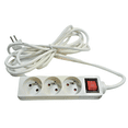 thumbnail image 1 of 3 Socket Type E French Power Outlet with 5 Meter Cord, Comp plug  Type C, E, F, 1 of 5