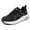 Black White, variant on Stepedia Womens Sneakers Air Cushion Rhinestone Shoes Glitter Breathable Mesh Tennis Walking Shoes