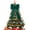Green, variant on BouPower 18 in Christmas Tree Topper Satin Bows and 24 Short Ribbon Bows, Extra Large Tree Topper Ornament Bow, Giant Red Christmas Trees Bow for Indoor Outdoor Holiday Party Decor