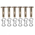 thumbnail image 4 of Weloille Snow Blower Shear Pin, High Strength Metal Replacement Pin 1 Piece, Wear Resistant Snowblower Accessory, Fit Compatible Spare Part for Most Snow Thrower Models, 4 of 9