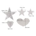 thumbnail image 4 of 10 Uds. Apliques de diamantes de imitación en forma de estrella, autoadhesivos, DIY, parches para planchar en forma de corazón, parches para coser para sombreros, bolsos, chaquetas, 4 of 8