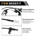 thumbnail image 3 of Unique Bargains ABS Wheel Speed Sensor ABS Sensor Anti-lock Braking System Sensor No.895460R020 for Toyota Rav4 2013-2019 1 Pc Rear Left, 3 of 6