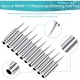 thumbnail image 4 of Qualité Inégalée : Embouts de Fer à Souder pour Travail de Précision, Noyau en Cuivre Résistant à la Chaleur Sans Oxygène Offre une Utilisation Durable, Processus de Production Avancé Assure une Sécurité et une Performance Constantes et Stables, 4 of 5