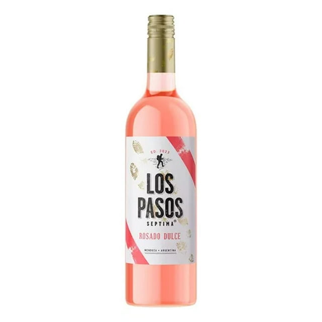 Pack de 12 Vino Rosado Los Pasos Septima Dulce 750 ml