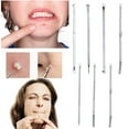 thumbnail image 3 of Blemishs 7 Pimple Pcs Remover Comedone Set Tool Extractor Other,Silver Beauty Equipment, 3 of 9