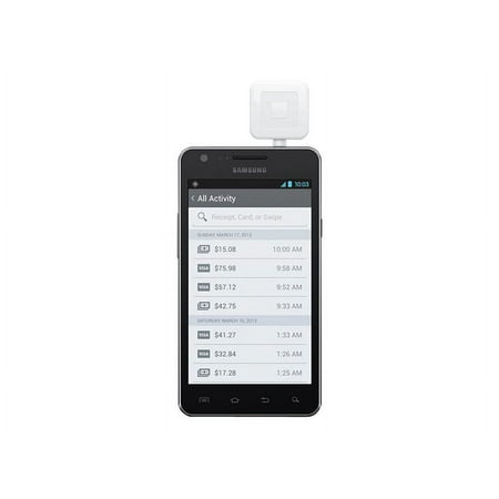 Square - Magnetic card reader - white