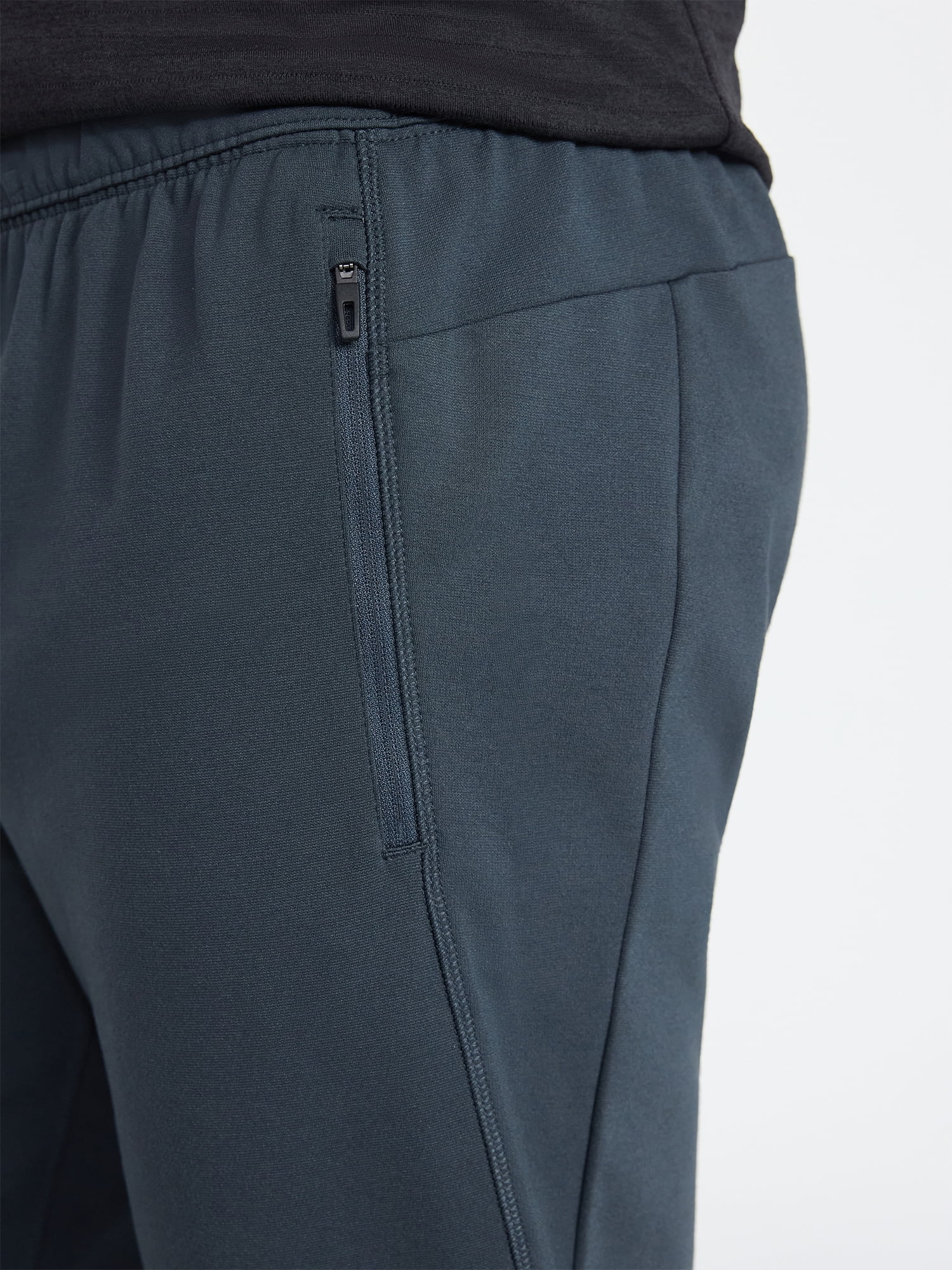 Athletic Works Men's and Big Men's Slim Knit Pants, 30" Inseam, Sizes XS-4XLT