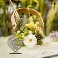 thumbnail image 4 of Argulvti Wooden Mother's Day Decoration Wood Stand Ornament Desktop Heart-Shaped Hollow-Out Letter Decoration for Home Office Gift, 4 of 8