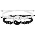 thumbnail image 1 of Collares para 2 Pulsera de cadena ajustable Yin Yang a juego para B, 1 of 5