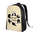 thumbnail image 2 of Fotbe Panda Doing Yoga Mochila de Viaje para Laptop, Mochila Ejecutiva Delgada y Resistente 15.6", 2 of 8