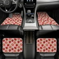 thumbnail image 7 of Vsdgher Strawberries Car Foot Mat Set of 4 Pieces Universal Floor Liner Car Accessories Fits Most Cars, Trucks, Vans, sedans, SUV, 7 of 7