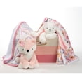 thumbnail image 2 of Lambs & Ivy Pink/White 5-Piece Luxury Infant / Newborn / Baby Gift Basket, 2 of 8