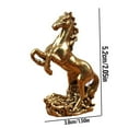 thumbnail image 6 of 1 Pcs Brass Horse Statue Chinese Feng Shui Figurine with Cloud Base, 2 Inch Desktop Ornament for Home Office Decor, 2026 Year of the Horse Collectible Craft Gift, 6 of 8