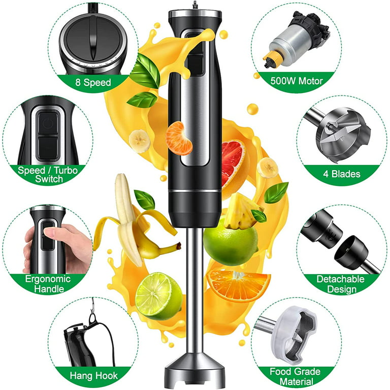 Hand Blender Immersion Stick Electric Chopper Emerson Hand Held