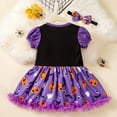 thumbnail image 4 of KVPLBQFD Halloween Onesies for Baby Infant Christmas Outfit Boy 3t Girls Outfits Little Sister Outfit 3 Year Old Boy Clothes 4t Clothes Teen Clothes, Purple 1-3 Months, 4 of 7