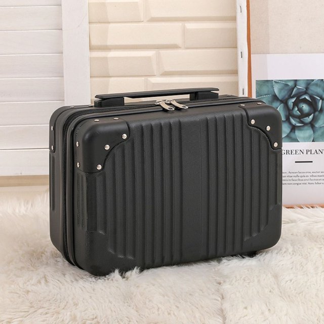 Gran oferta, maleta de viaje de 14 pulgadas, Mini estuche de maquillaje de mano, equipaje de viaje, estuche de embarque para mujer