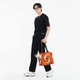 thumbnail image 5 of Xecao Orange Rotating for Cat Carrier Small Dog Handbag: The Ideal Travel Companion for Your Pet, 5 of 8