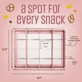 thumbnail image 6 of COOK WITH COLOR Snack Box, 16-Compartment Lunch Box & Food Storage Container, Pink, 6 of 9