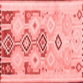 thumbnail image 1 of Ahgly Company Indoor Square Southwestern Red Country Area Rugs, 4' Square, 1 of 4