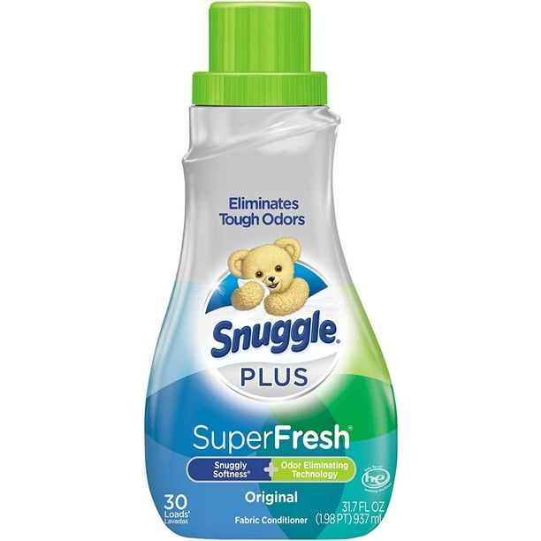 Snuggle Plus Super Fresh Liquid Fabric Softener with Odor Eliminating