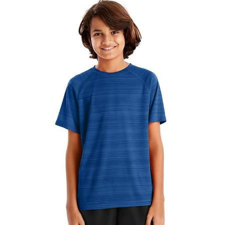 Sport Heathered Tech Tee Shirt for Boys - Surf the Web Heather, Extra (Best Cpu For Web Surfing)