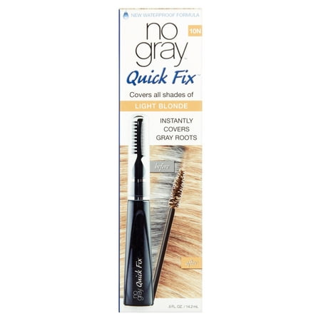 No Gray Quick Fix 10N Light Blonde Hair Color 0.5 fl (Best Hair For Short Quick Weave)