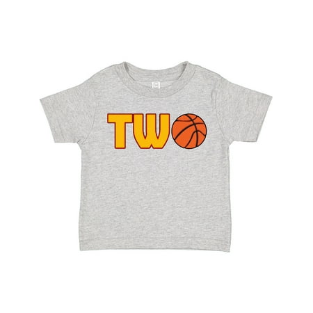 

Inktastic Basketball Second Birthday Gift Toddler Boy or Toddler Girl T-Shirt